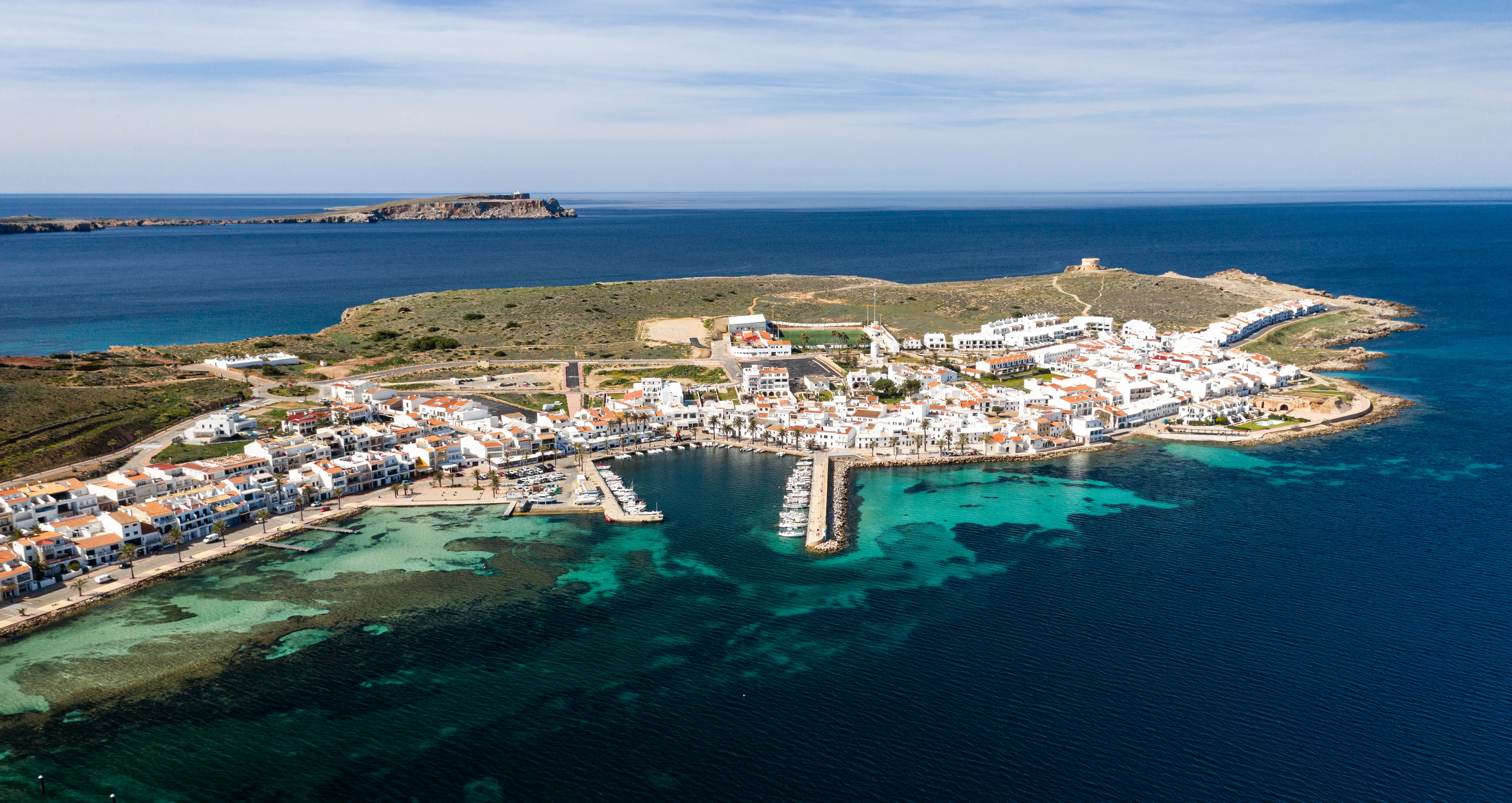 Ubicación Hotel S'Algaret — Fornells, Menorca